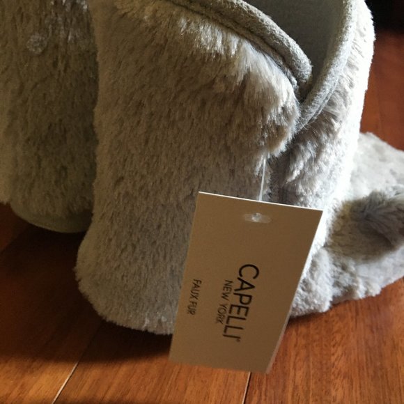 Kitten Slippers size 5 grey house slippers - Picture 4 of 8